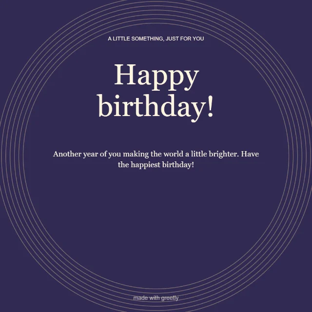 Birthday · A beautiful chapter: Happy birthday!